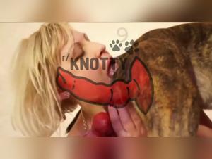 Women taking the butt of their dogs, a wild and free sex life