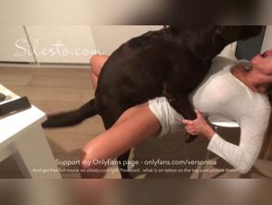 Veronica Silesto in shocking zoophilia video